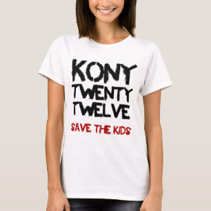 Kony 2012 - "Save the Kids"   Shirt