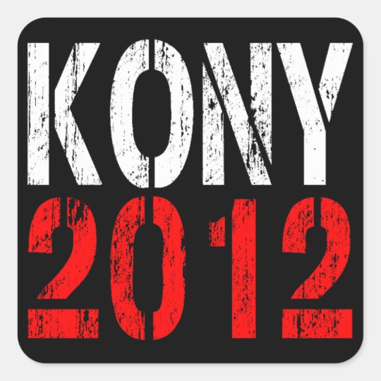 KONY 2012 STICKER