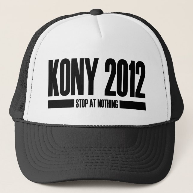 Kony 2012 trucker hat (Front)