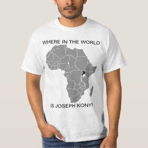 KONY 2012 - Where in the World? T-Shirt