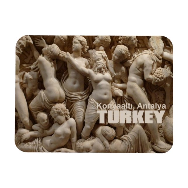 Konyaaltı, Antalya Turkey Fridge Magnet (Horizontal)