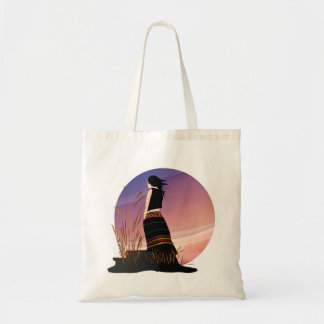 Konyak Naga Girl Tribal Tote Bag