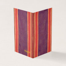 Konymoi colourful Stripes Folded Card