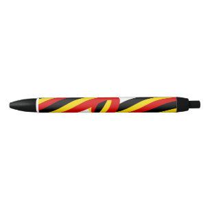 Konymoi "Ugandan colours: Black-Yellow-Red" Pen