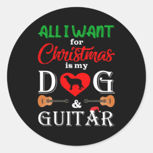 Kooikerhondje All I Want For Christmas Is My Dog Classic Round Sticker