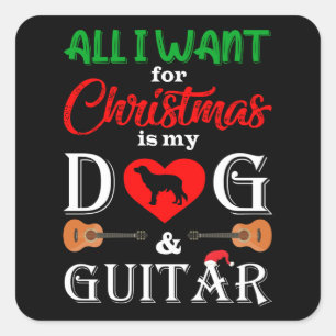 Kooikerhondje All I Want For Christmas Is My Dog Square Sticker