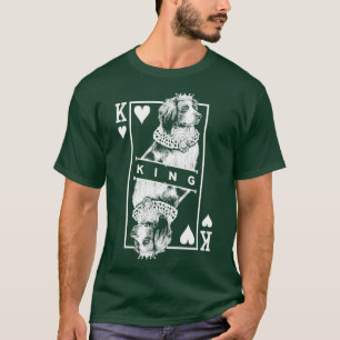 Kooikerhondje King Of Hearts Funny Kooiker Dog Lov T-Shirt