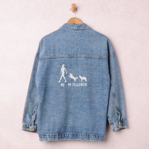 kooikerhondje My Followers Shirt kooikerhondje Dog Denim Jacket