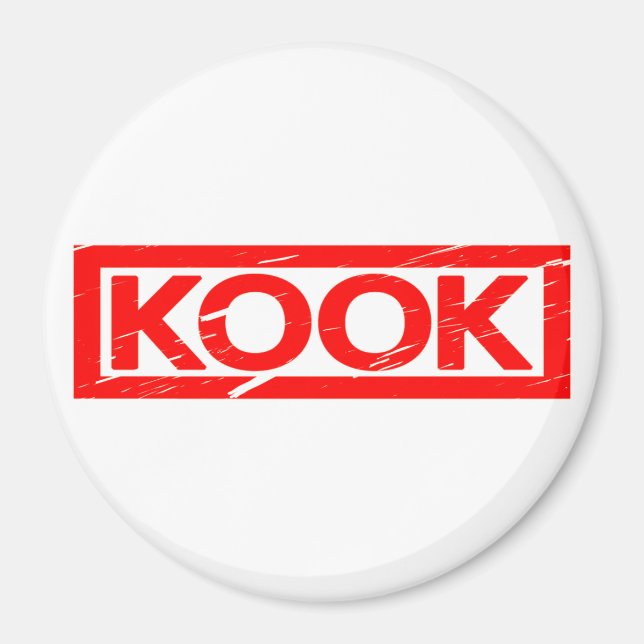 Kook Stamp Magnet (Front)
