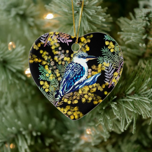 Kookaburra Ceramic Tree Decoration (Tree)