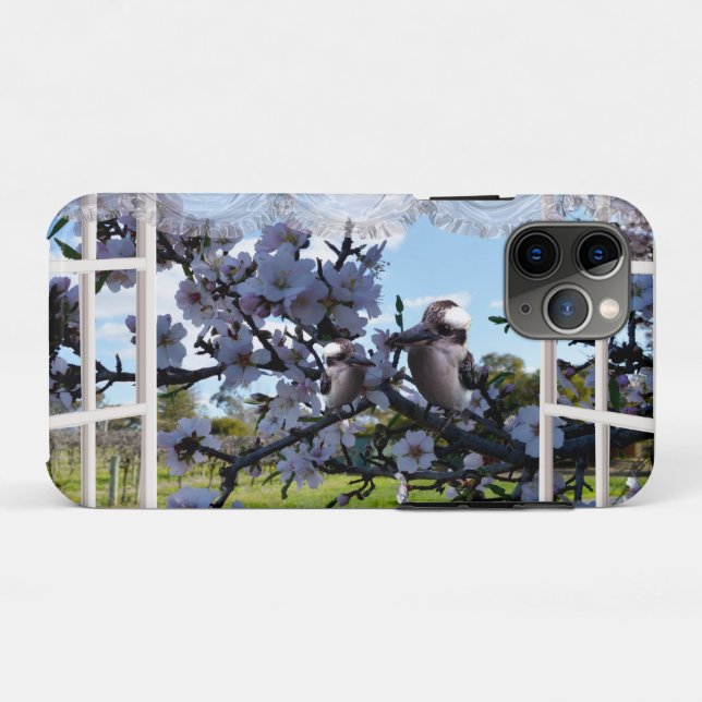 Kookaburras In My Window,   Case-Mate iPhone Case (Back (Horizontal))