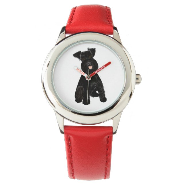 KookieSookie Kid's Schnauzer Watch (Front)