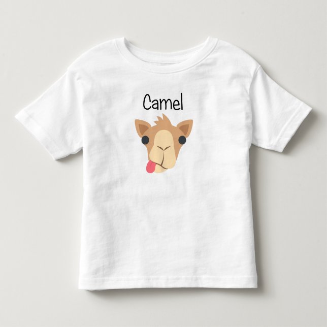 Kooky Camel Toddler T-Shirt (Front)