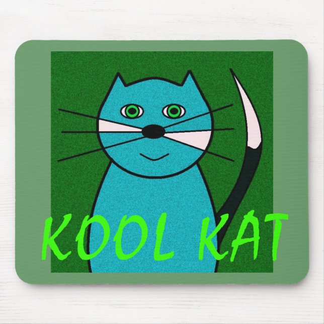 Kool Kat Mouse Mat (Front)