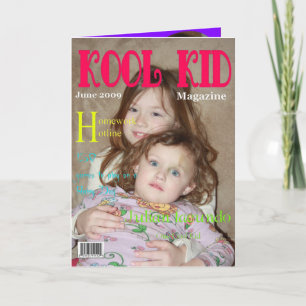 Kool Kid Birthday Card Greeting Card