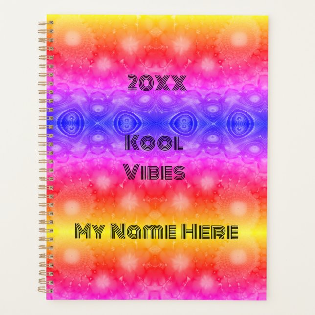 Kool Vibes Planner (Front)