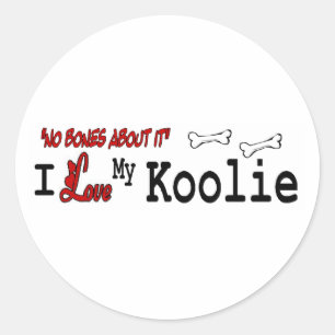 Koolie (I Love) Sticker