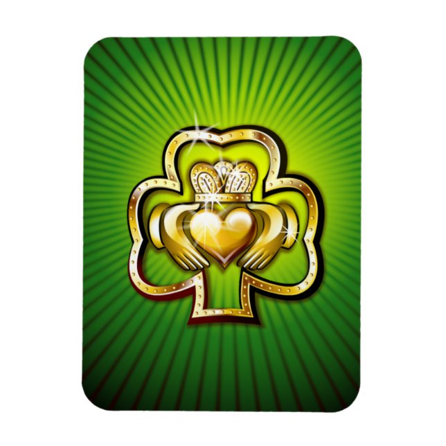 KoolrPix St. Patrick's Day Flexible Fridge Magnet (Vertical)
