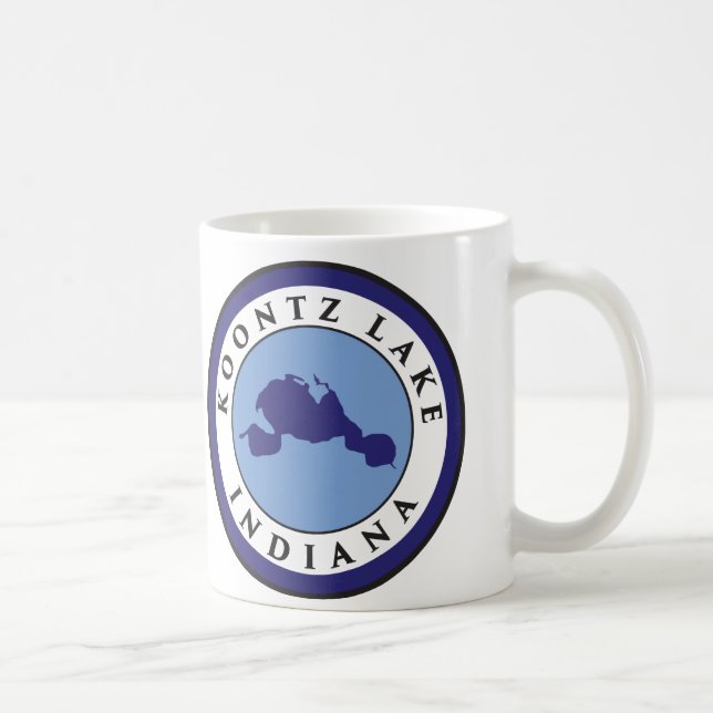 Koontz Lake, Indiana Coffee Mug (Right)