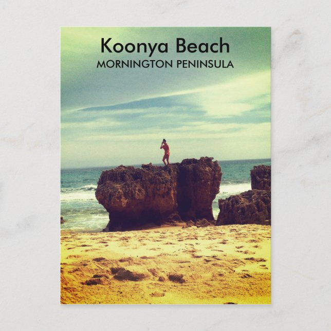 Koonya Beach, Mornington Peninsula, Victoria, Aus Postcard (Front)