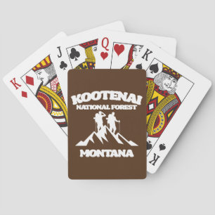 Kootenai National Forest, Montana Playing Cards