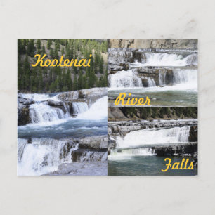 Kootenai River Falls, Montana! Postcard
