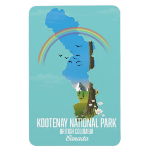 Kootenay, Kootenay National Park Canada Magnet