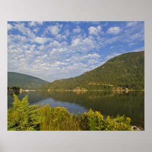 Kootenay Lake in Nelson British Columbia Poster