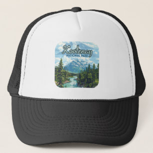 Kootenay National Park Canada British Columbia Trucker Hat