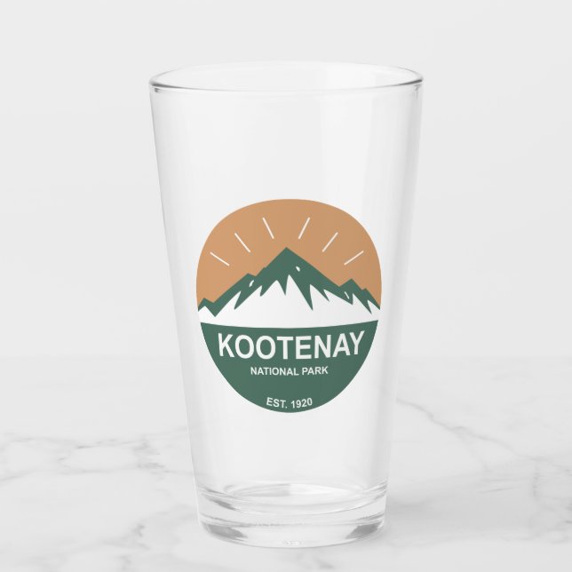 Kootenay National Park Glass (Front)