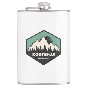Kootenay National Park Hip Flask