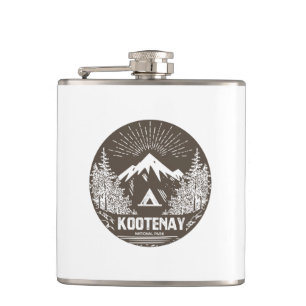 Kootenay National Park Hip Flask