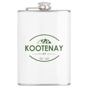 Kootenay National Park Hip Flask