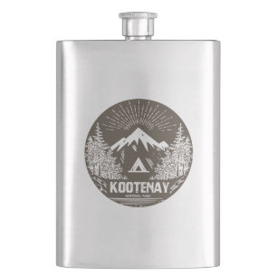Kootenay National Park Hip Flask
