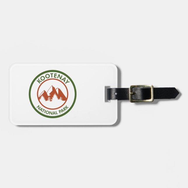 Kootenay National Park Luggage Tag (Front Horizontal)