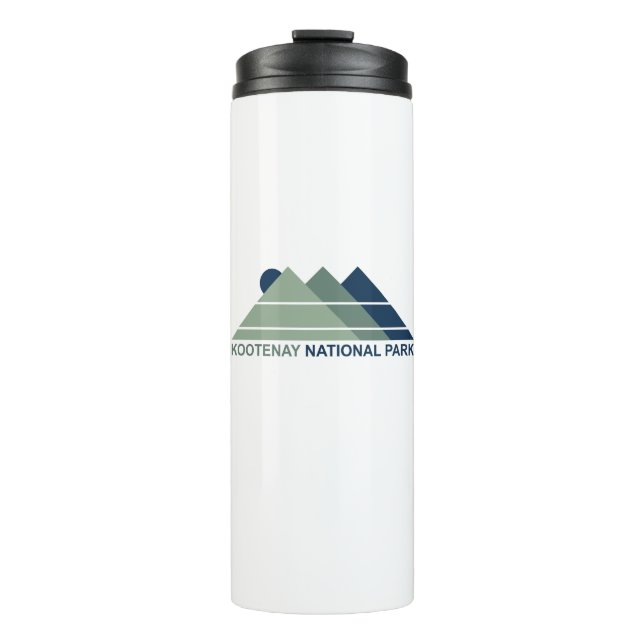Kootenay National Park Mountain Sun Thermal Tumbler (Front)