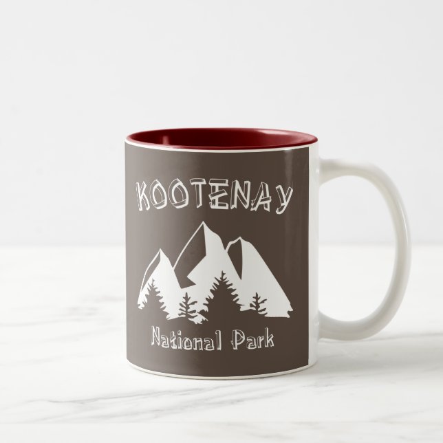 Kootenay National Park Two-Tone Coffee Mug (Right)