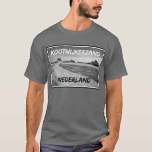 Kootwijkerzand, Nederland, Black and white T-Shirt