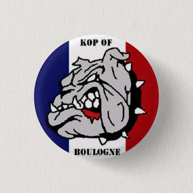 KOP of Boulogne - PSG -France 3 Cm Round Badge (Front)