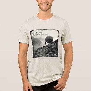 Kopidion Hacking Bureaucracy course artwork Tri-Blend Shirt