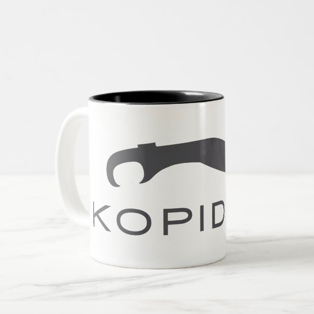 Kopidion sword logo coffee mug  (Front Left)