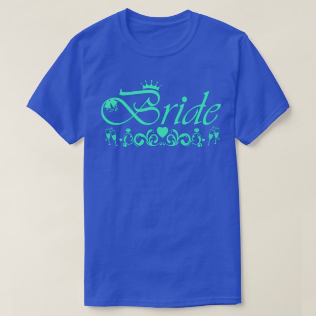 Kopie von team bride bachelor party pink 1 T-Shirt (Design Front)