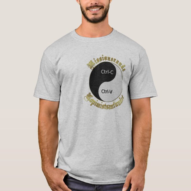 Kopimism (Kopimi) T-Shirt (Front)