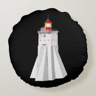 Kopu Lighthouse Round Cushion