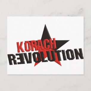 Korach Revolution Postcard