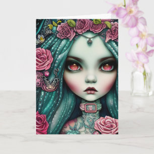 Koral art illustration card