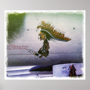 Korat AFB Thailand 1968  F-105  A Print