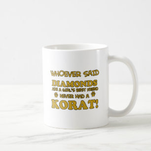Korat Cat breed designs Coffee Mug