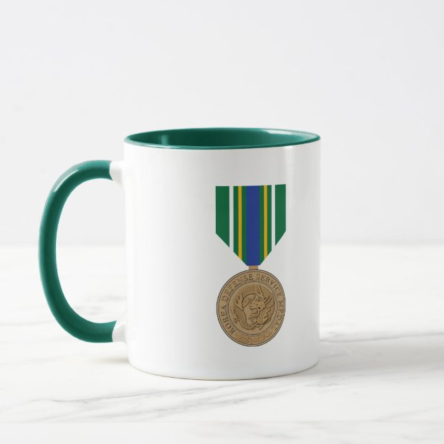 Korea Defence Service Medal Mug (Left)