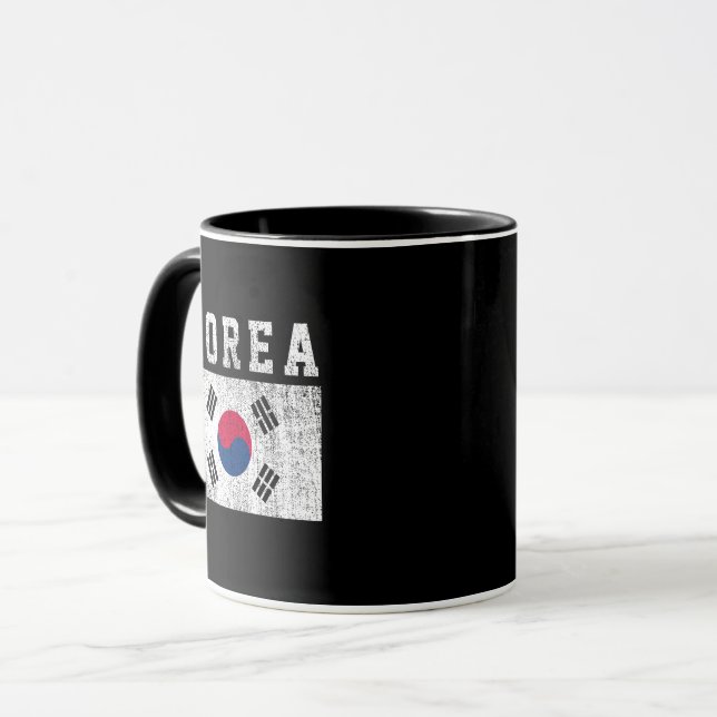 Korea Flag Mug (Front Left)